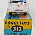 Corgi "E Type Jaguar Competition Model" No 312