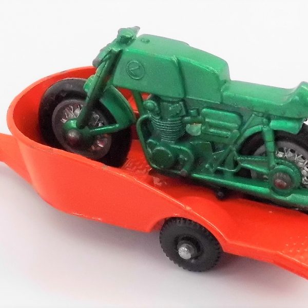 Matchbox "Honda Motorcycle & Trailer" No 38 Toy Hunter UK Retro