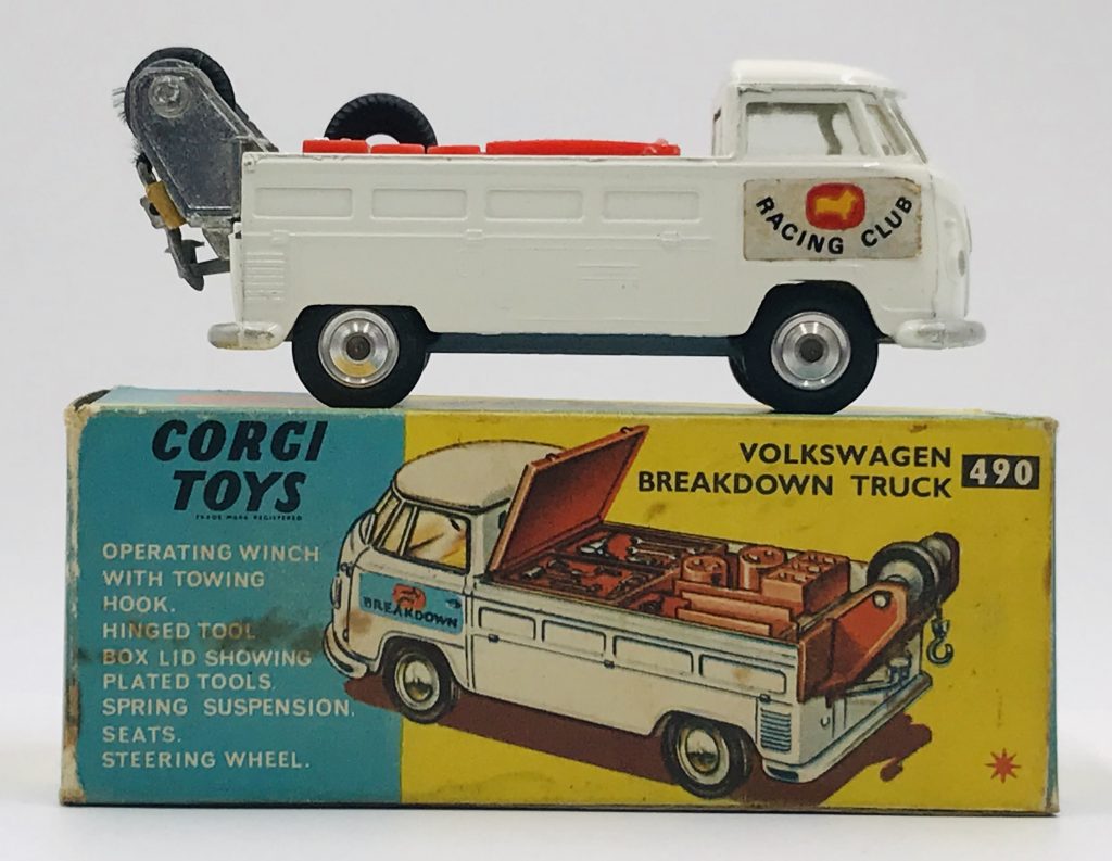 490 "Volkswagen Breakdown Truck" Toy Hunter UK Retro