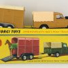 Vintage Corgi Toys Gift Set No. 2 " Land Rover and Rice Pony Trailer "