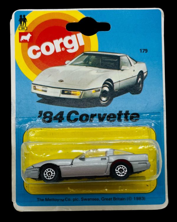 Vintage Corgi Junior "84 Corvette" #179