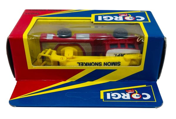 Corgi Junior "Simon Snorkel Fire Engine" #90035