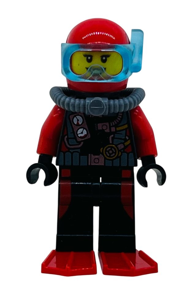 Lego Minifigure "Female Deep Sea Explorer"