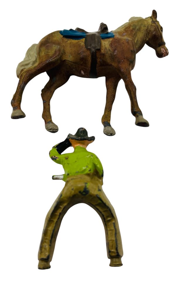 John Hill & Co Vintage "Cowboy on Horseback"