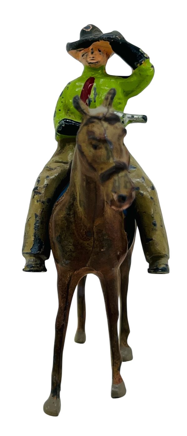 John Hill & Co Vintage "Cowboy on Horseback"