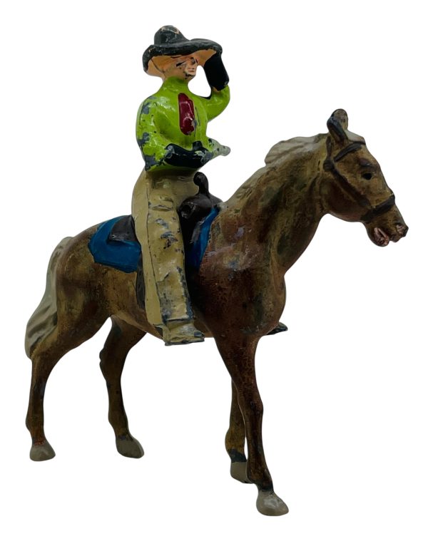 John Hill & Co Vintage "Cowboy on Horseback"