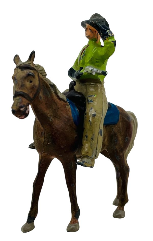 John Hill & Co Vintage "Cowboy on Horseback"