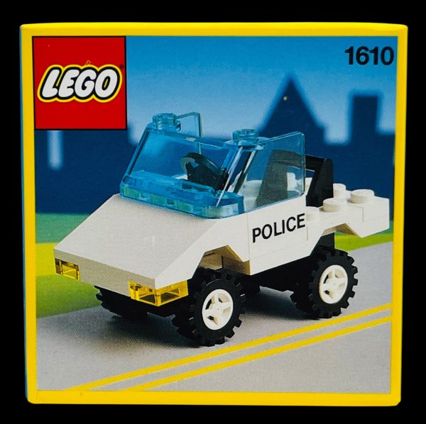 Vintage Lego Set "Town Police Car" #1610