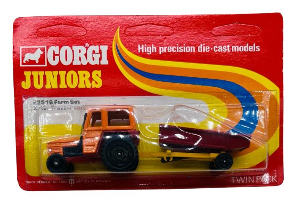Vintage Corgi Junior Twin Pack "Farm Set" #E2516