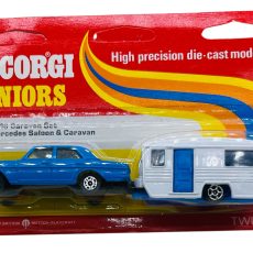 Vintage Corgi Junior Twin Pack "Caravan Set" #2518