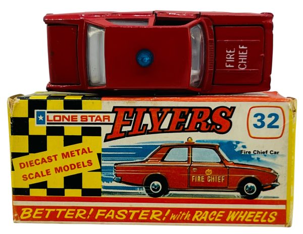 Vintage Lone Star Flyers "Ford Corsair Fire Chief Car" #32