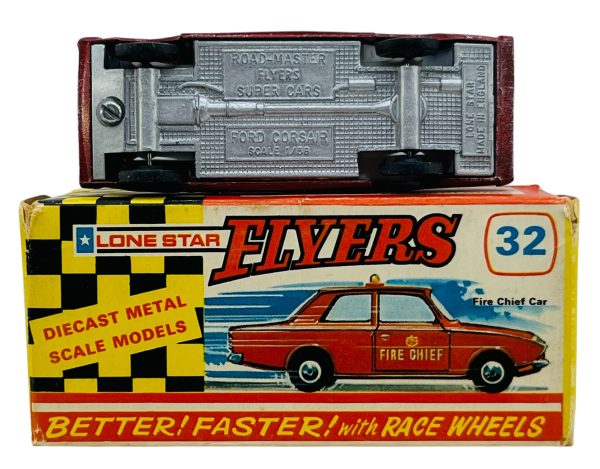 Vintage Lone Star Flyers "Ford Corsair Fire Chief Car" #32