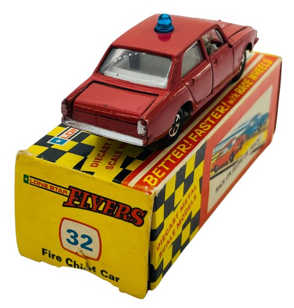 Vintage Lone Star Flyers "Ford Corsair Fire Chief Car" #32