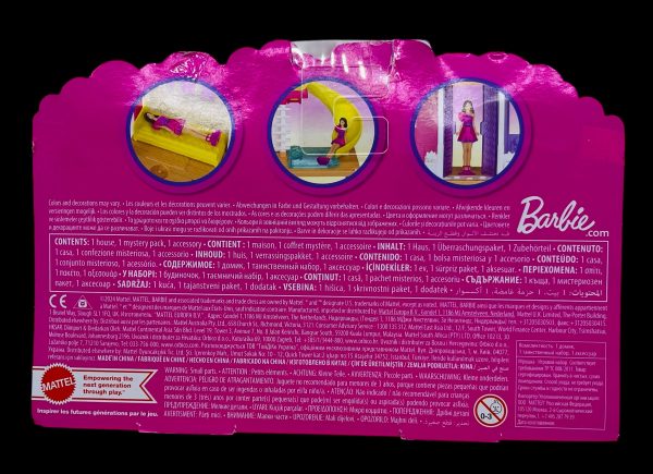 Mini Barbie Land "Dolls House Play Set with Barbie Figure" by Mattel