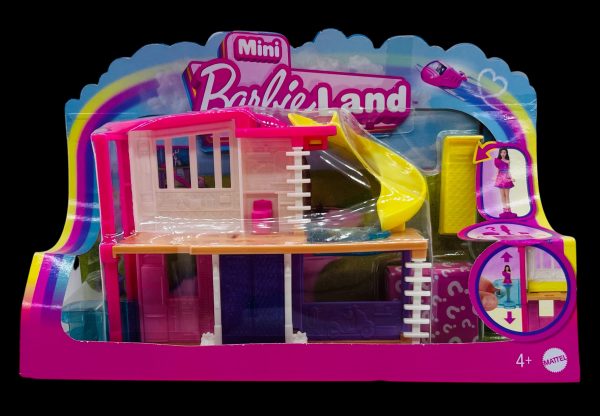 Mini Barbie Land "Dolls House Play Set with Barbie Figure" by Mattel