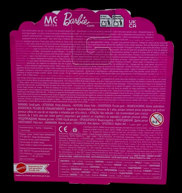 Mini Barbie Land "Tent and Jeep Camping Set with Barbie Doll" by Mattel