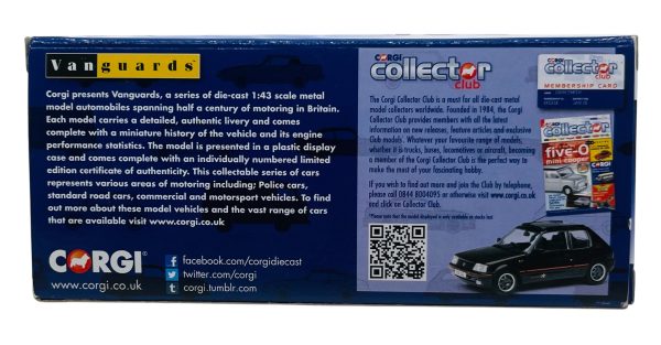 Corgi Vanguards "Ford Capri MK3 3.0 Ghia"
