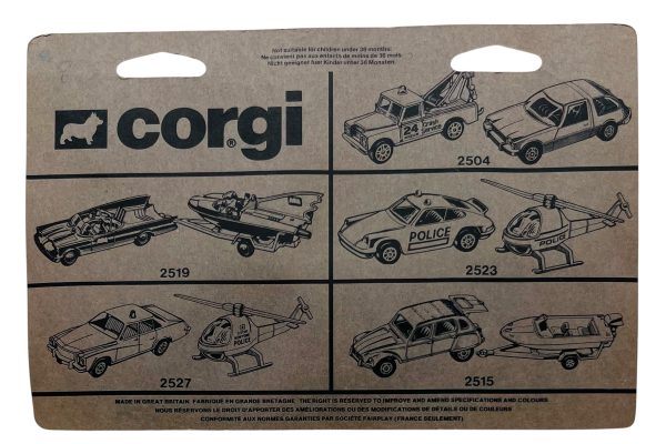 Vintage Corgi Junior Twin Pack " Horse Box Set with Talbot Matra Rancho" #2550