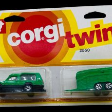 Vintage Corgi Junior Twin Pack " Horse Box Set with Talbot Matra Rancho" #2550