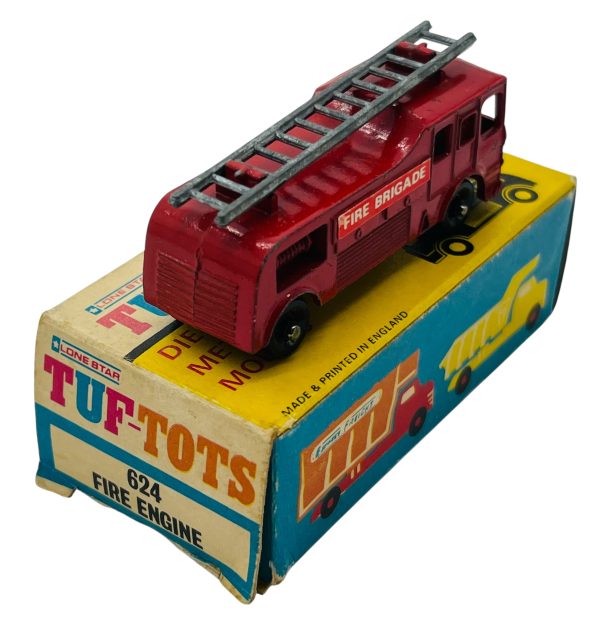 Vintage Lone Star Tuf-Tots "Fire Engine" #624