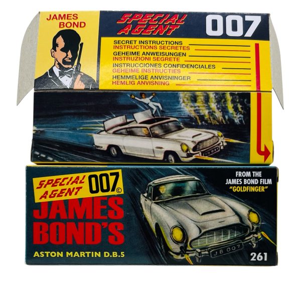Corgi "James Bond's Aston Martin D.B.5" #261 (Later Version)