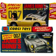 Corgi "James Bond's Aston Martin D.B.5" #261 (Later Version)