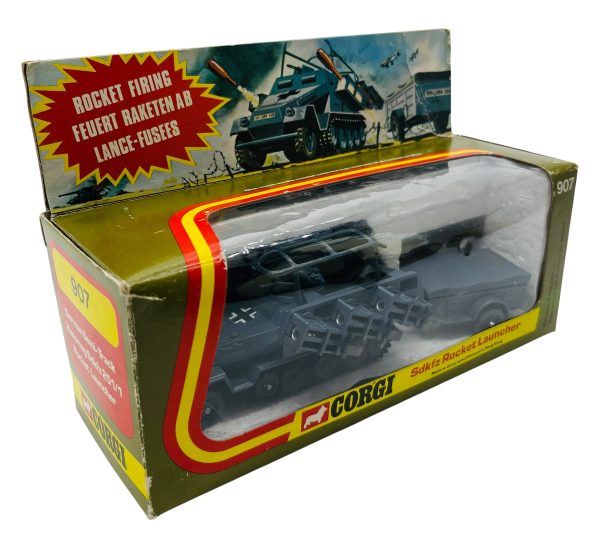 Corgi Military " German Half-Track Rocket Launcher" #907
