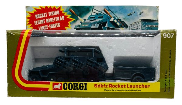 Corgi Military " German Half-Track Rocket Launcher" #907