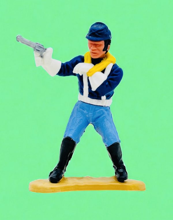Timpo 3RD Series “US 7th Cavalry Wounded Trooper with Pistol”
