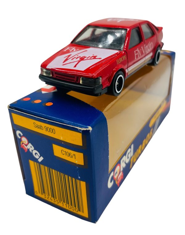 Corgi Turbos “Saab 9000 in Red” #C106/1