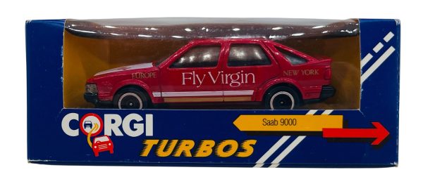 Corgi Turbos “Saab 9000 in Red” #C106/1