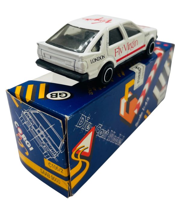 Corgi Turbos "Saab 9000 in White" #C106/2