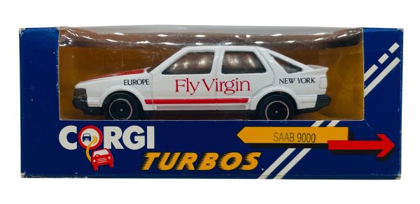 Corgi Turbos "Saab 9000 in White" #C106/2