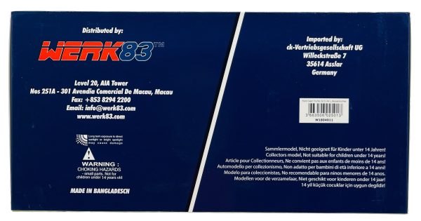 Werk83 "Ford Capri Turbo Gruppe 5" #W1804011
