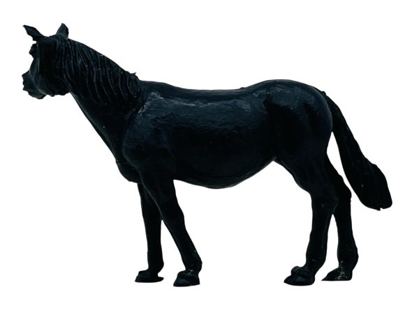 Timpo “Free Standing Mustang” Black with Head Turning to the Right
