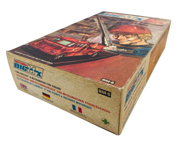 Vintage Matchbox "Big M X Fire & Rescue" #BM-6
