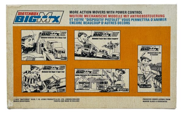 Vintage Matchbox "Big M X Fire & Rescue" #BM-6