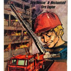 Vintage Matchbox "Big M X Fire & Rescue" #BM-6