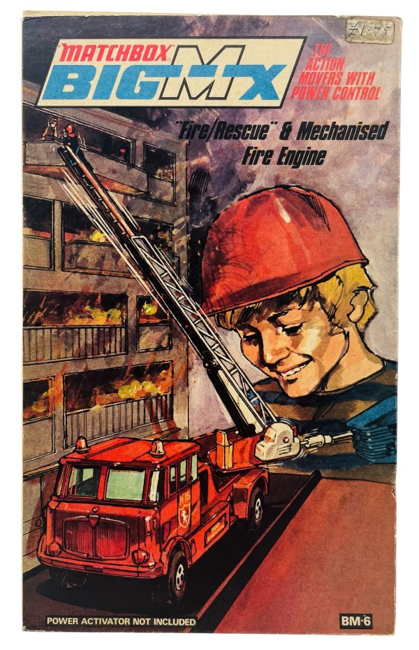 Vintage Matchbox "Big M X Fire & Rescue" #BM-6