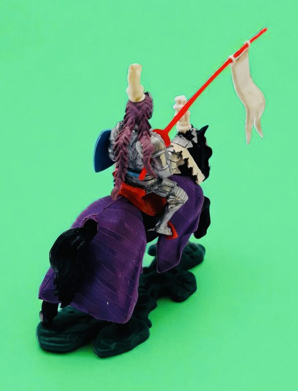 Vintage Britains Swoppets "Mounted  Knight Charging" #1451