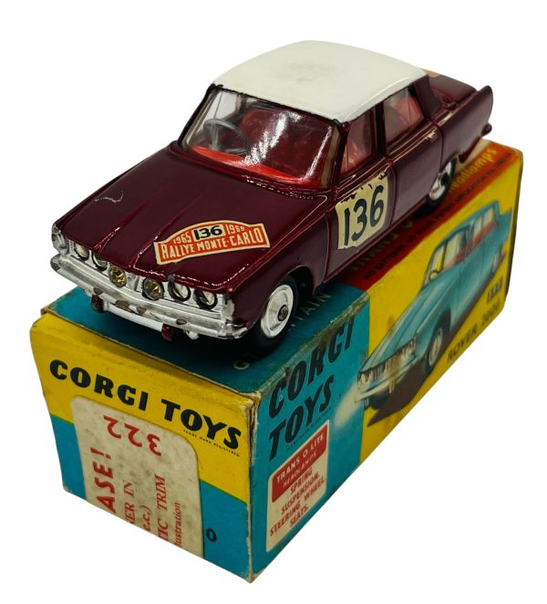 Vintage Corgi "Rover 2000 Monte Carlo" #322