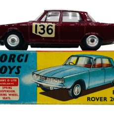 Vintage Corgi "Rover 2000 Monte Carlo" #322