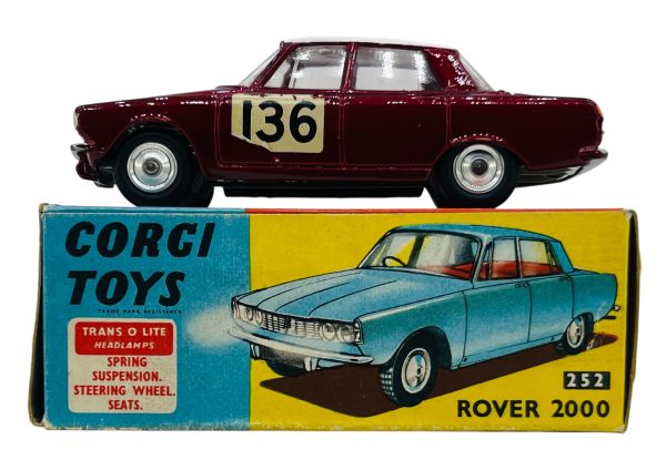 Vintage Corgi "Rover 2000 Monte Carlo" #322