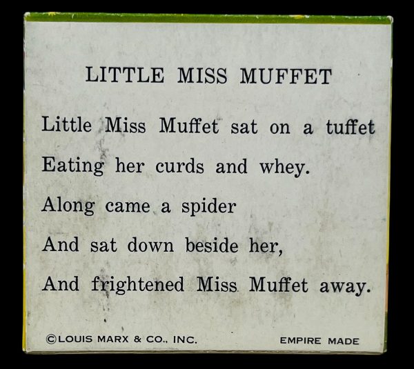 Vintage Marx Fairykins “Little Miss Muffet” TV Scenes