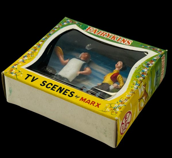 Vintage Marx Fairykins “Simple Simon” TV Scenes