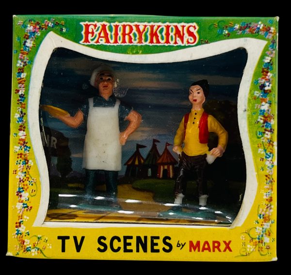 Vintage Marx Fairykins “Simple Simon” TV Scenes