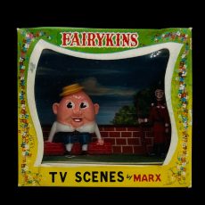 Vintage Marx Fairykins "Humpty Dumpty" TV Scenes