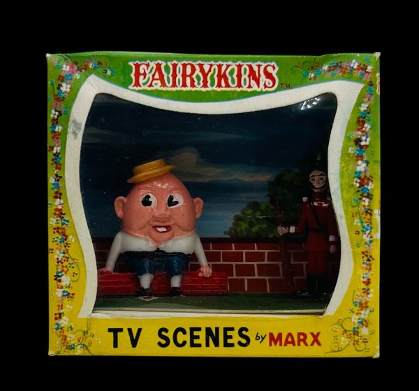 Vintage Marx Fairykins "Humpty Dumpty" TV Scenes