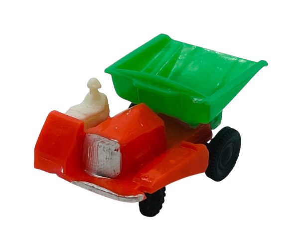 Vintage Blue Box Plastic Toy Car Series “Dump Truck” #7423