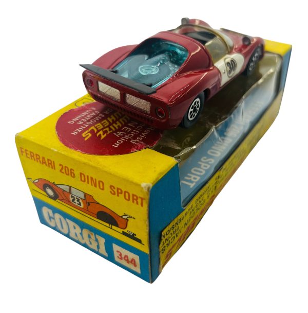 Corgi Whizzwheels "Ferrari 206 Dino Sport" #344